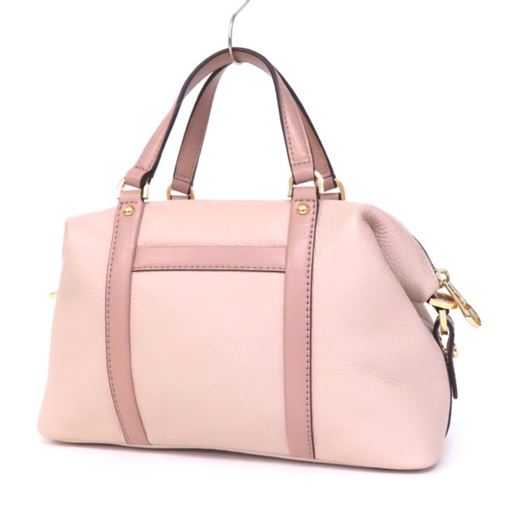 EUC Michael Kors Nude Pink Beck 2 Way Satchel Bag! - Picture 2 of 8